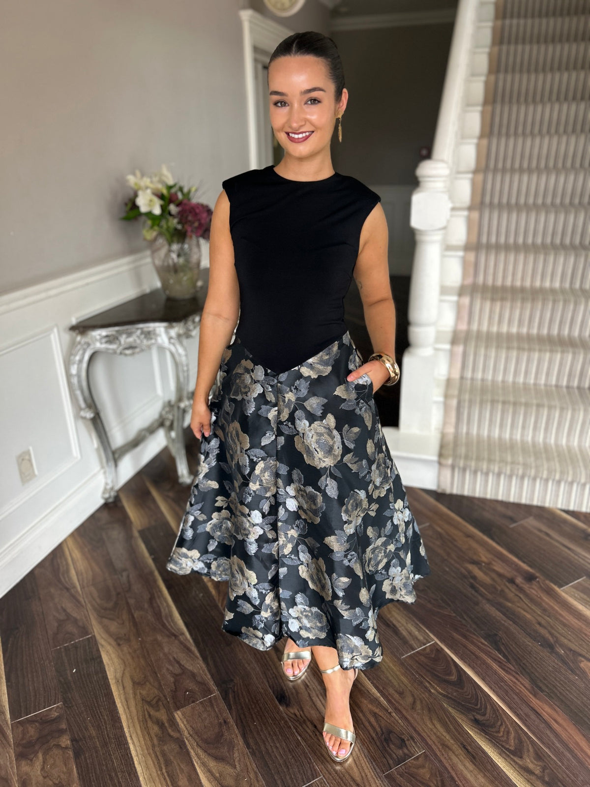 Miranda Black Dress - Image 5