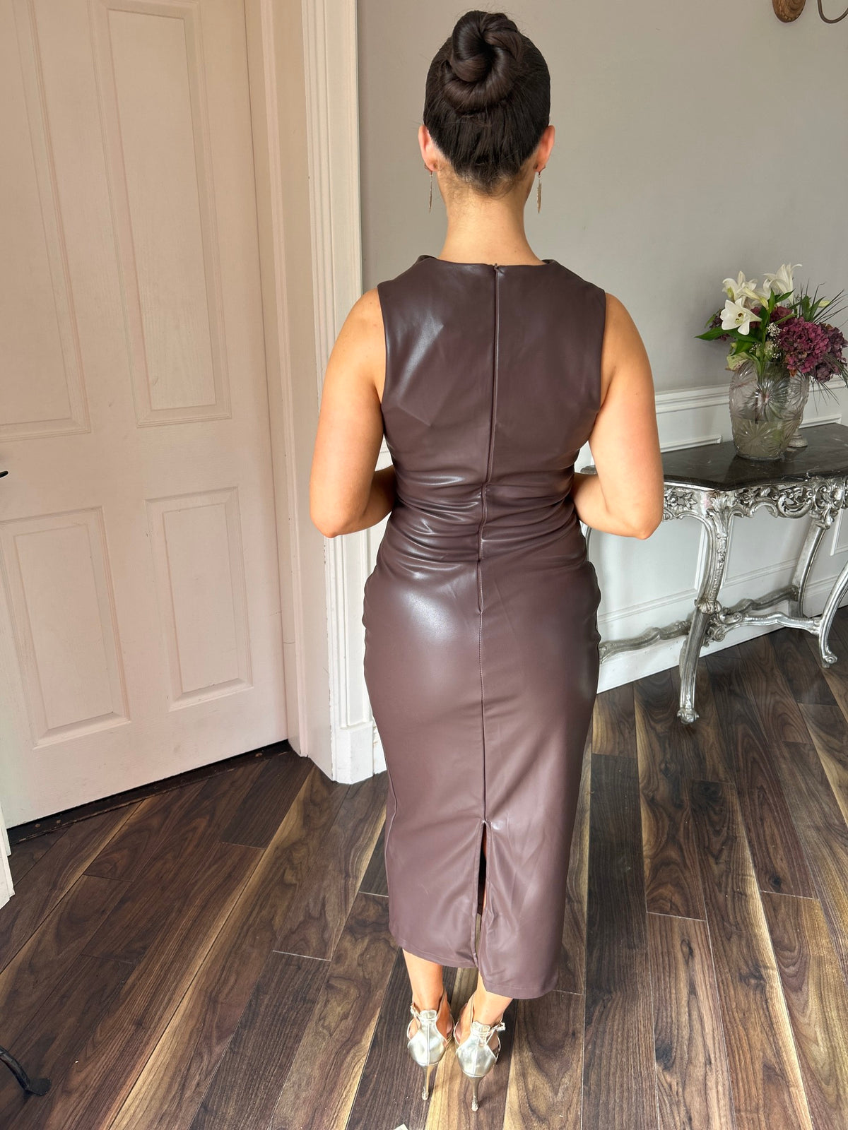 Phoebe Chocolate Dress - Image 1