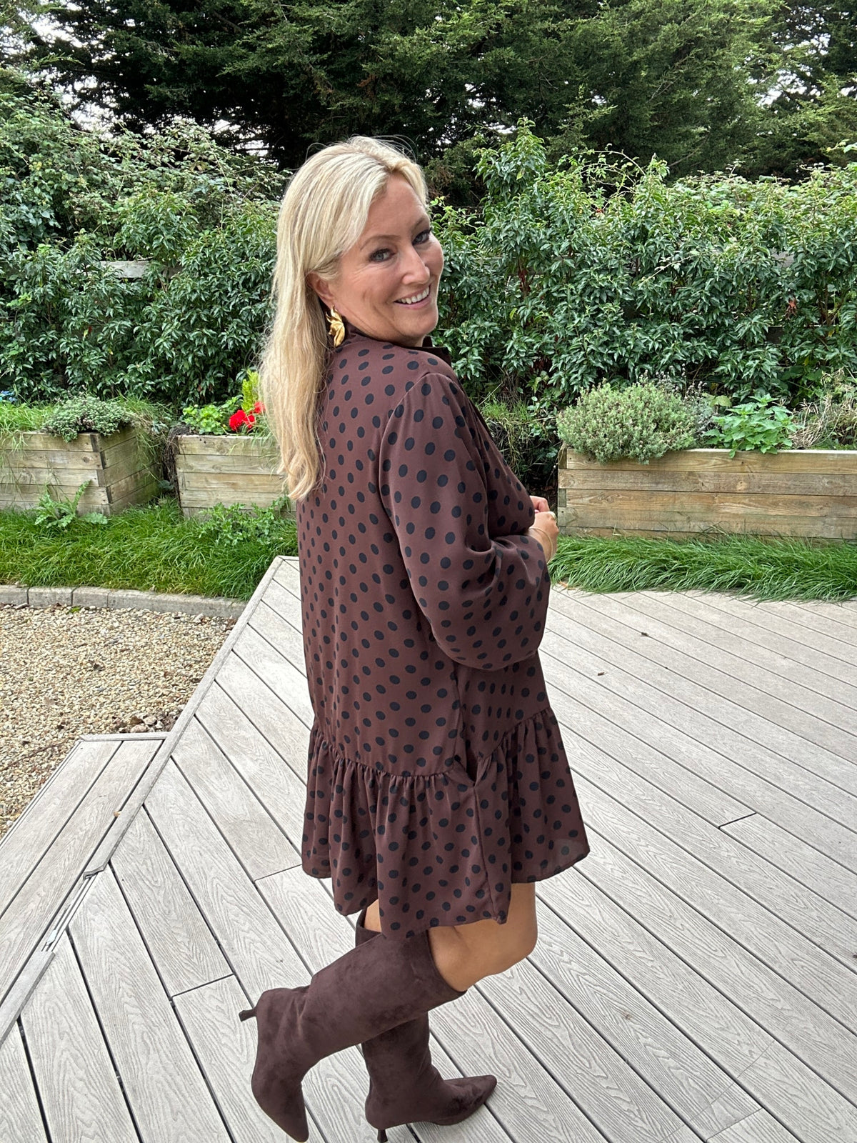 Belle Polka Dress - Image 2