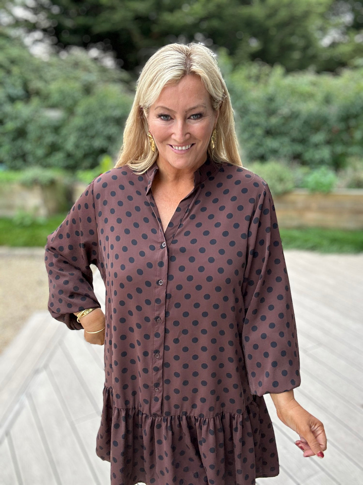 Belle Polka Dress - Image 6