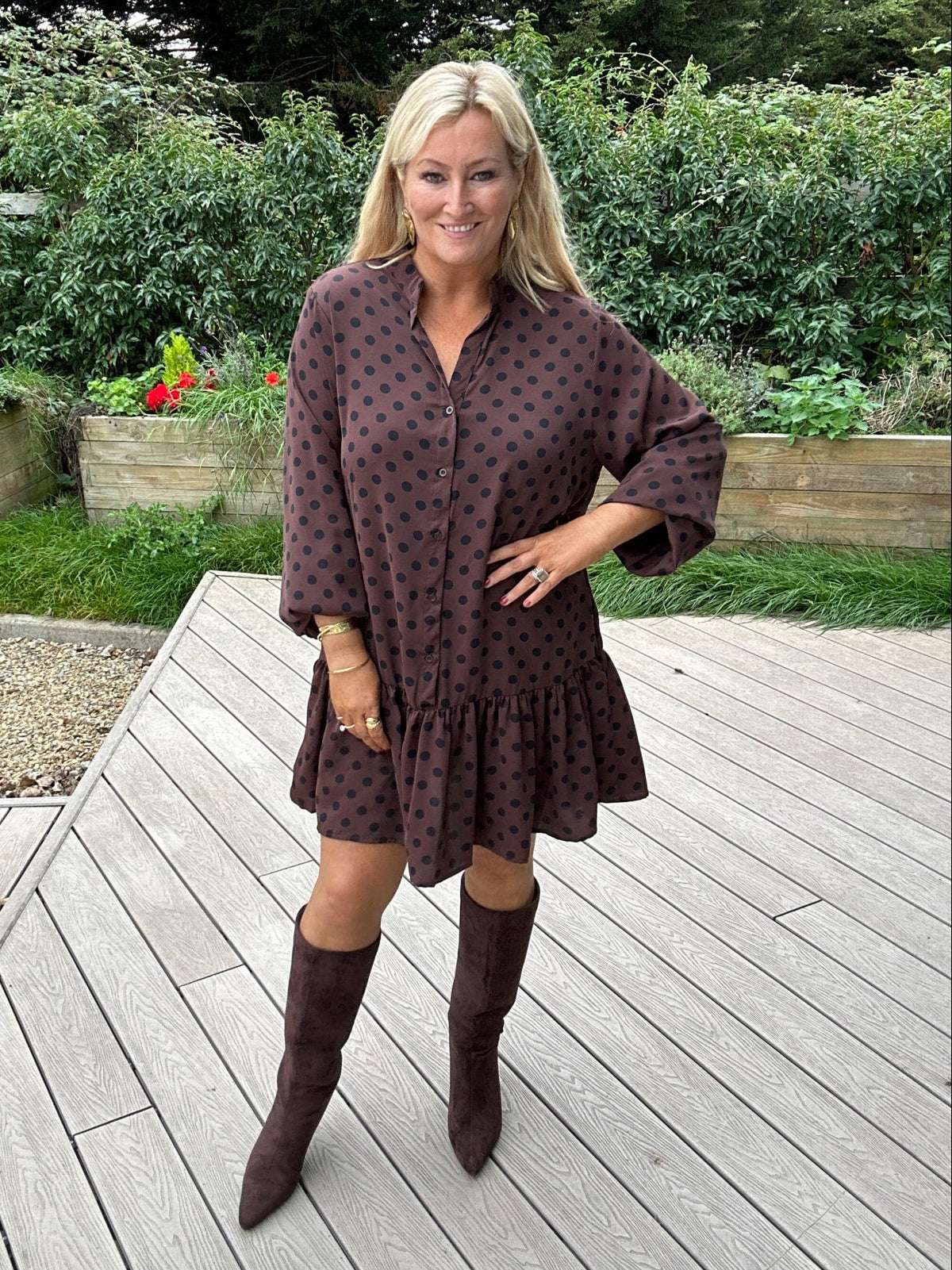 Belle Polka Dress - Image 1