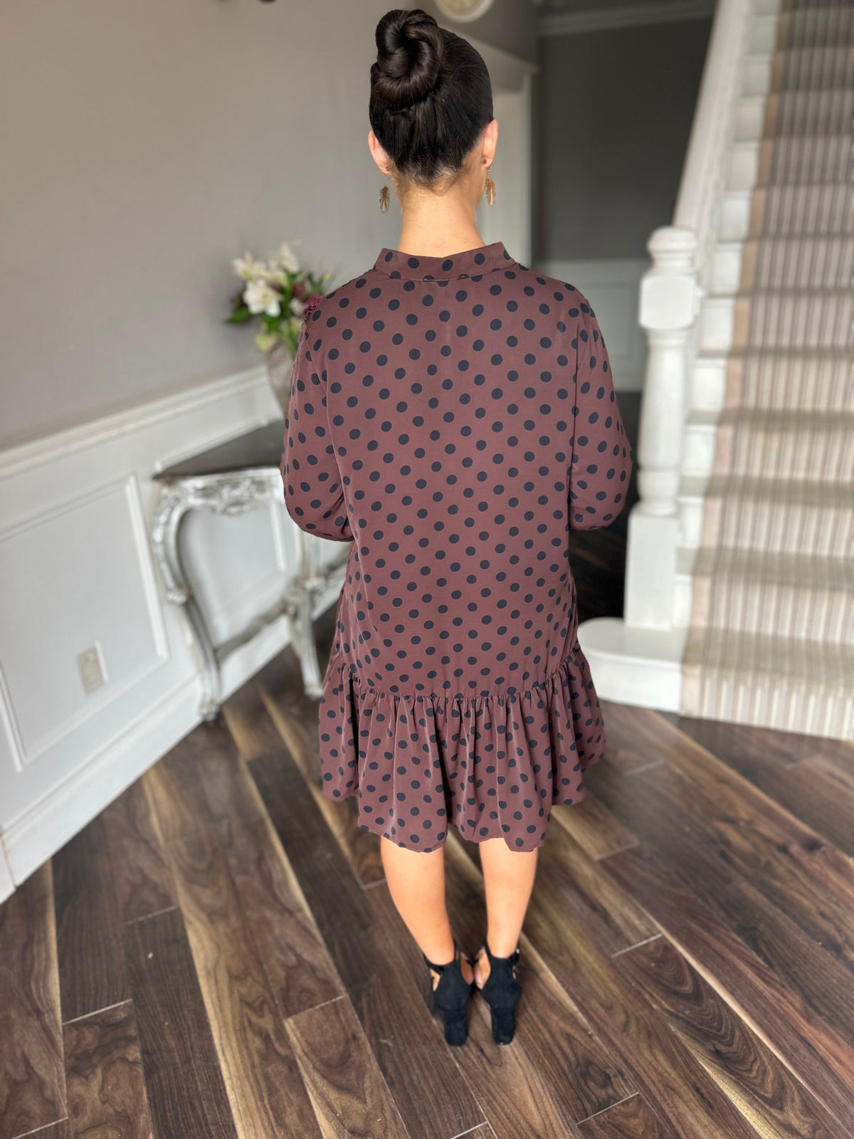 Belle Polka Dress - Image 9