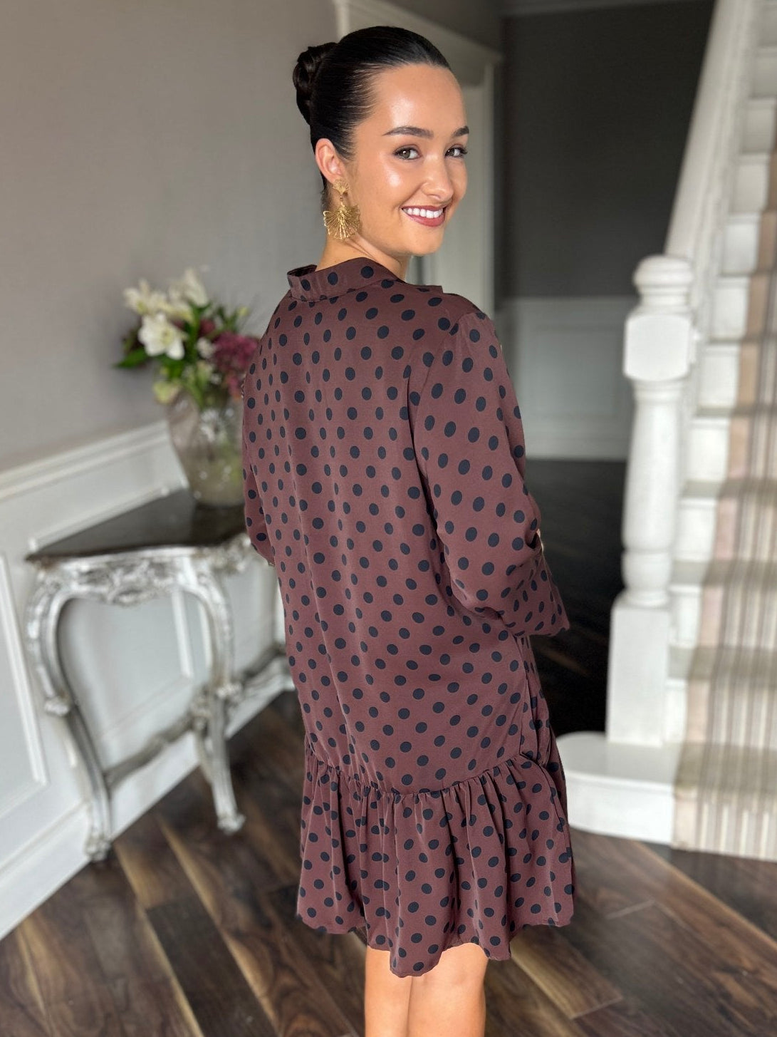 Belle Polka Dress - Image 3