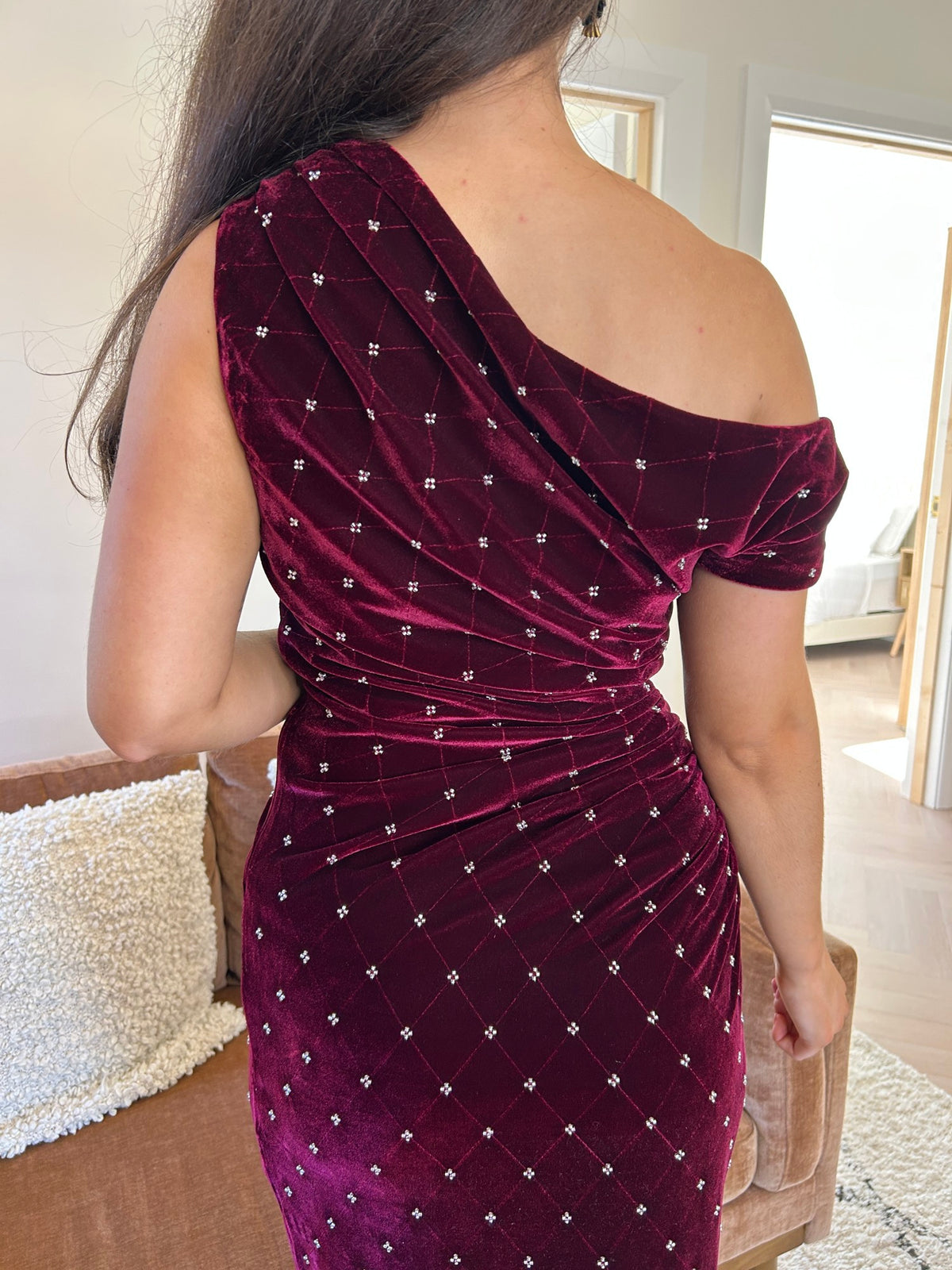 Donna Berry Velvet Dress