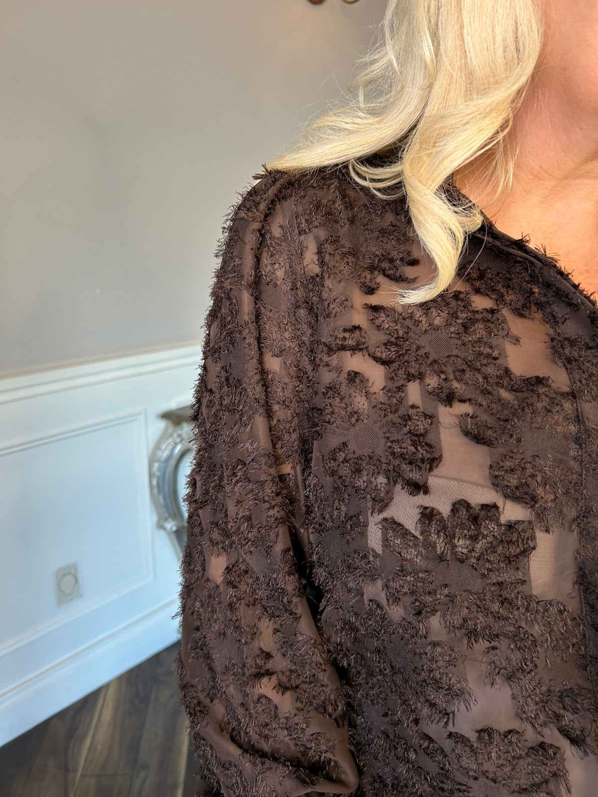 Daisy Blouse Brown - Image 7