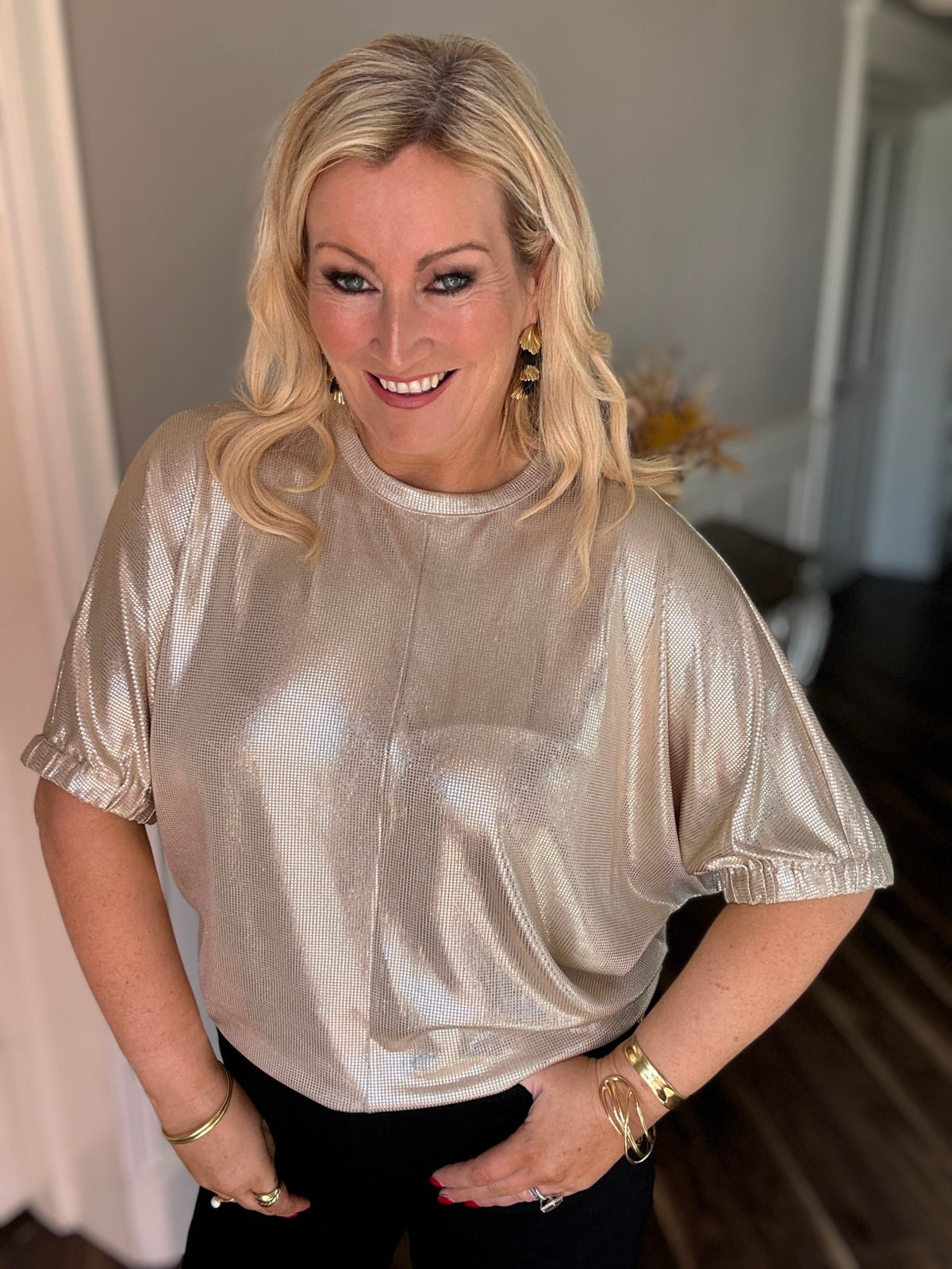 Jenny Gold Top