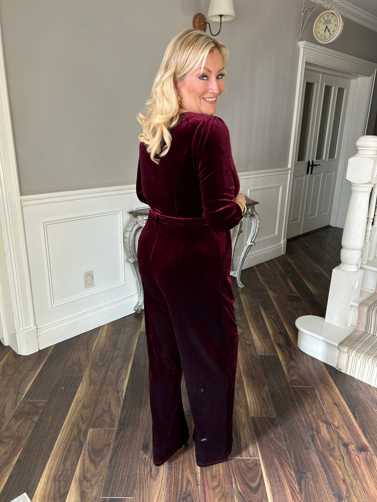 Farrah Jumpsuit Plum - Image 5