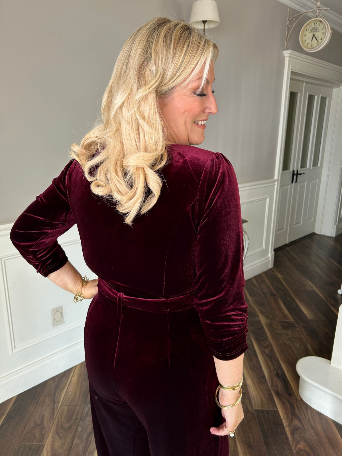 Farrah Jumpsuit Plum - Image 6