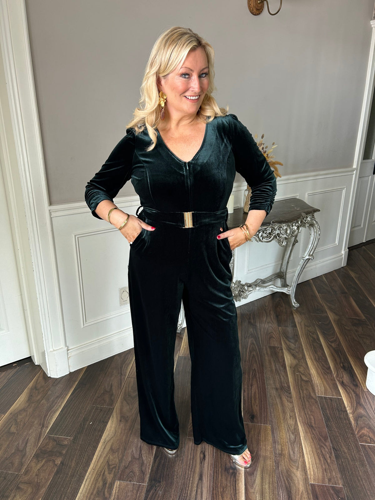 Farrah Jumpsuit Forest - Image 4
