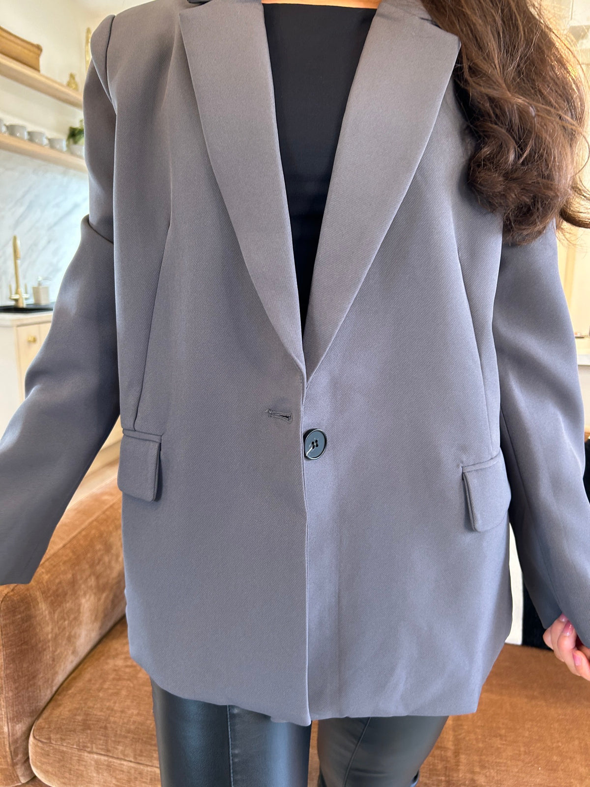 Kavi Grey Blazer - Image 2