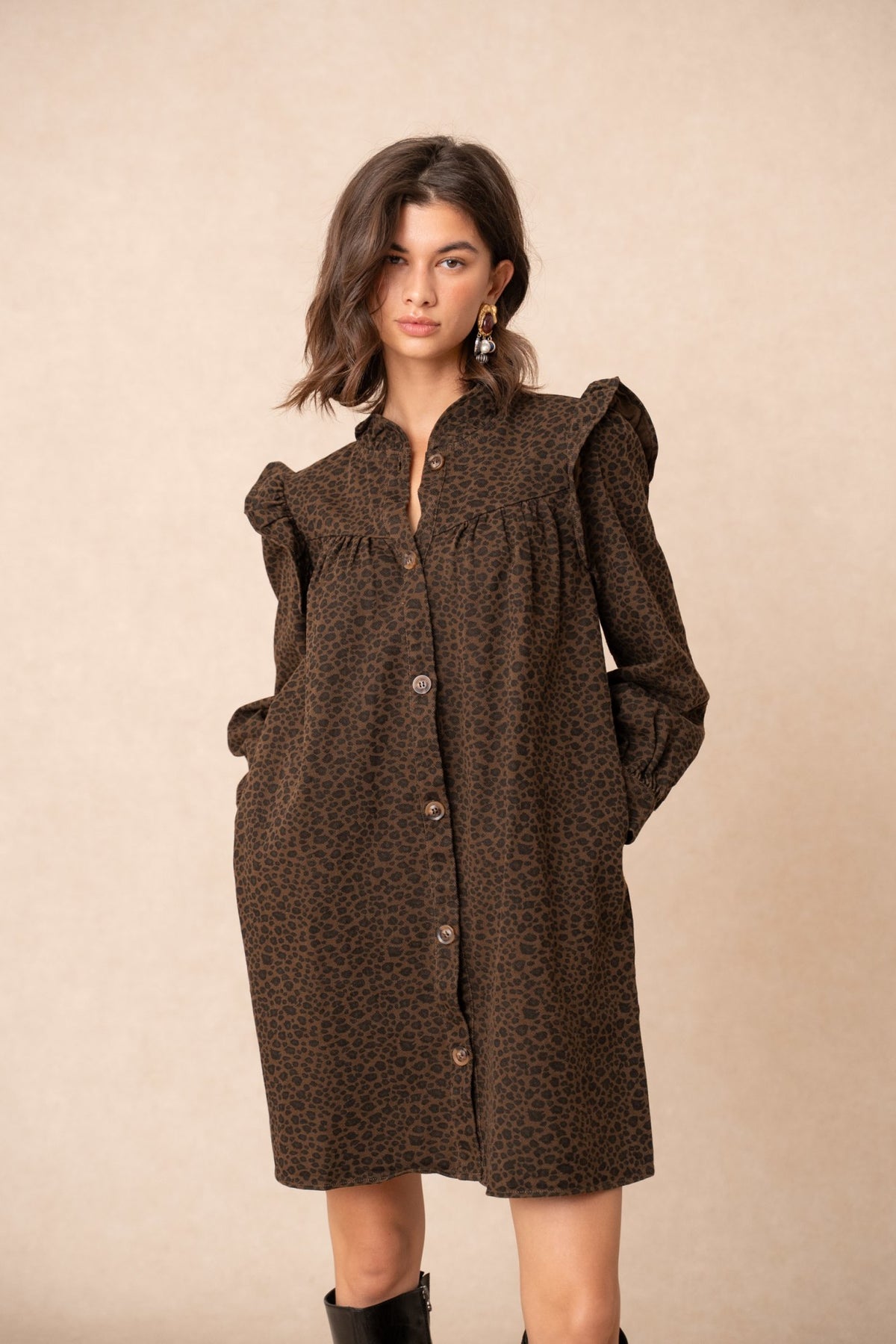 Roar Long Sleeve Dress