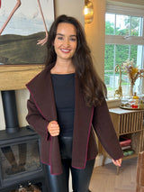 Sloane Cardigan Chocolate - Image unknown