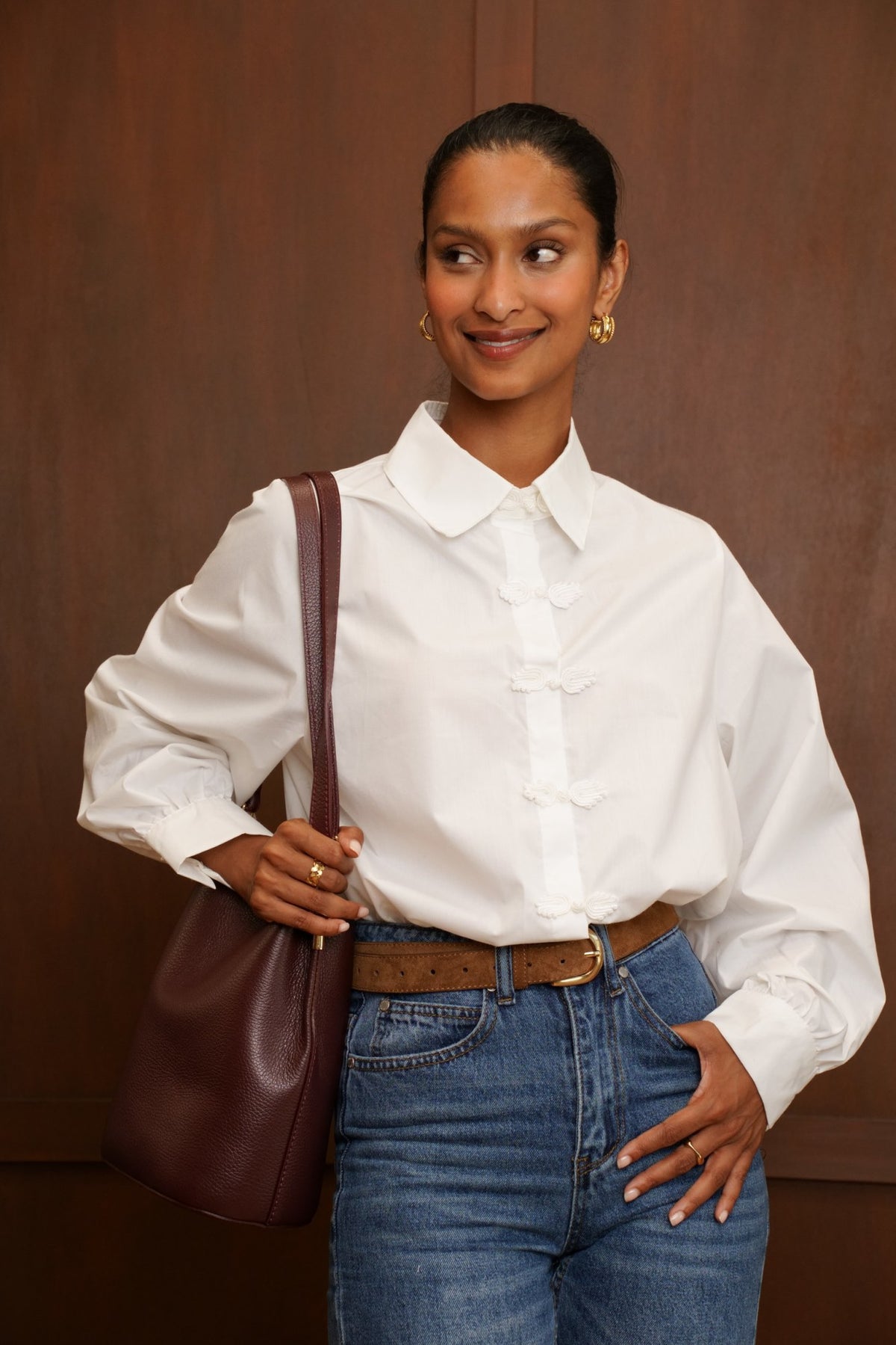 Quinn White Shirt - Image 3