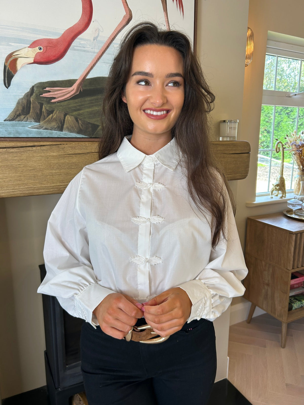Quinn White Shirt - Image 4