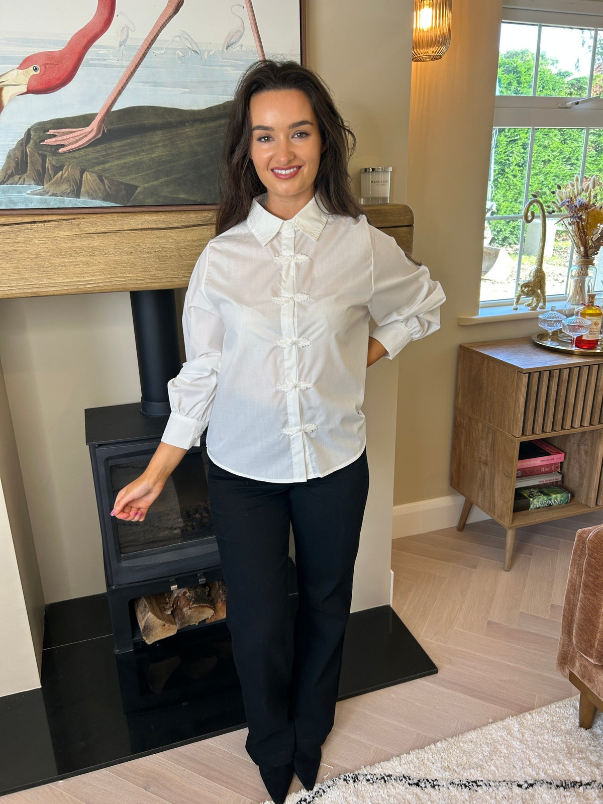 Quinn White Shirt - Image 6