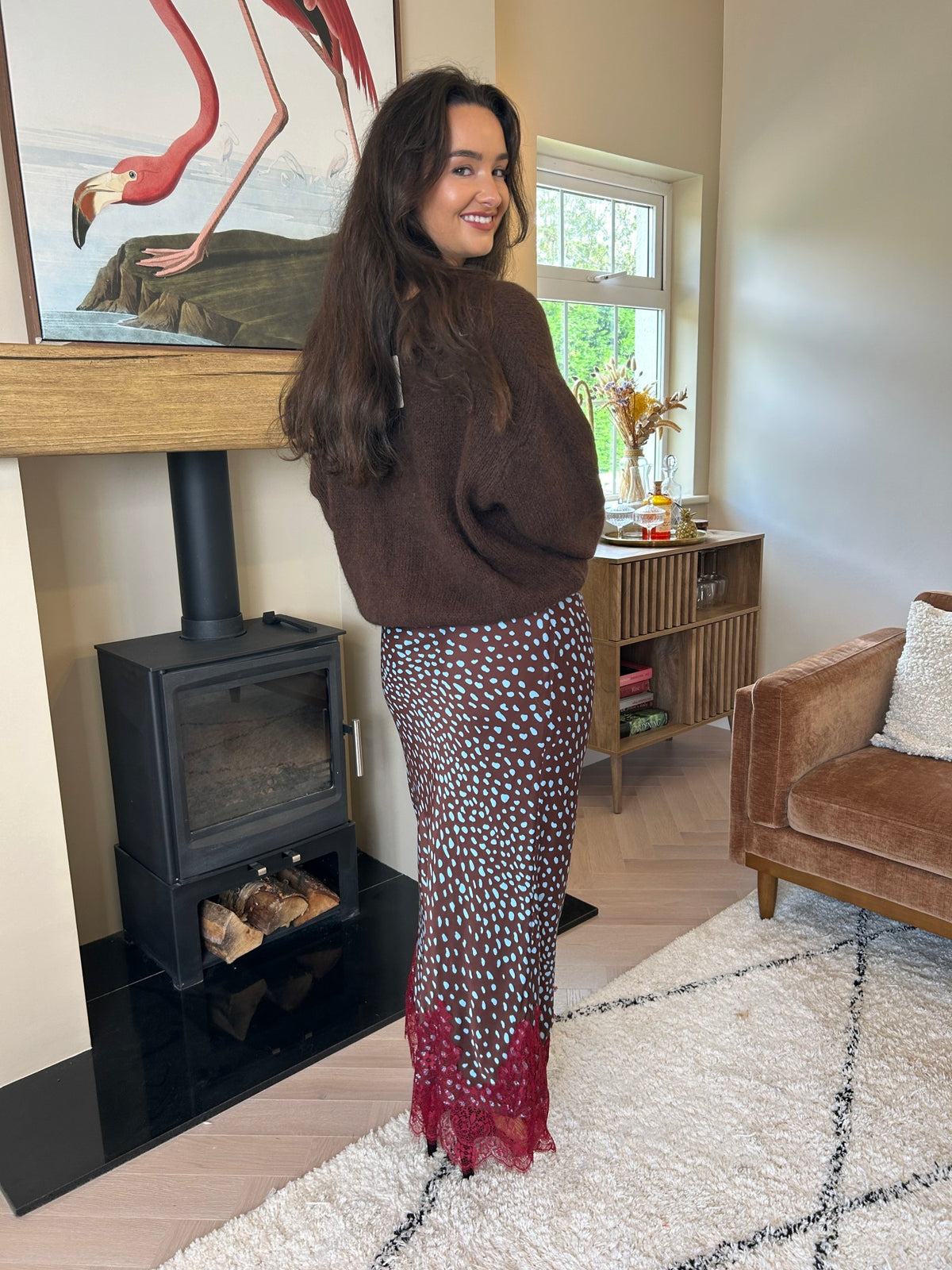 Freya Cardigan Chocolate