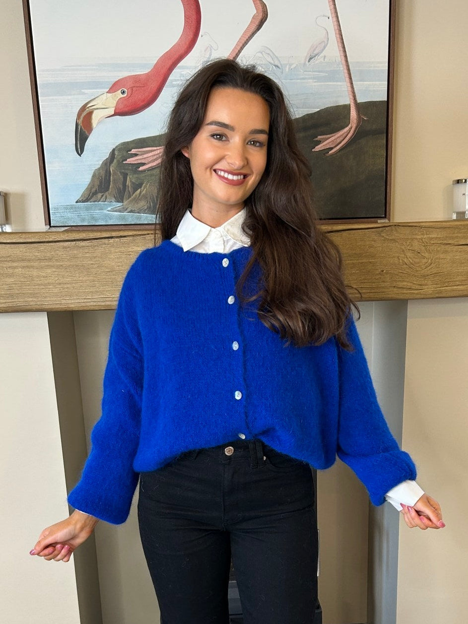 Freya Cardigan Cobalt Blue - Image unknown