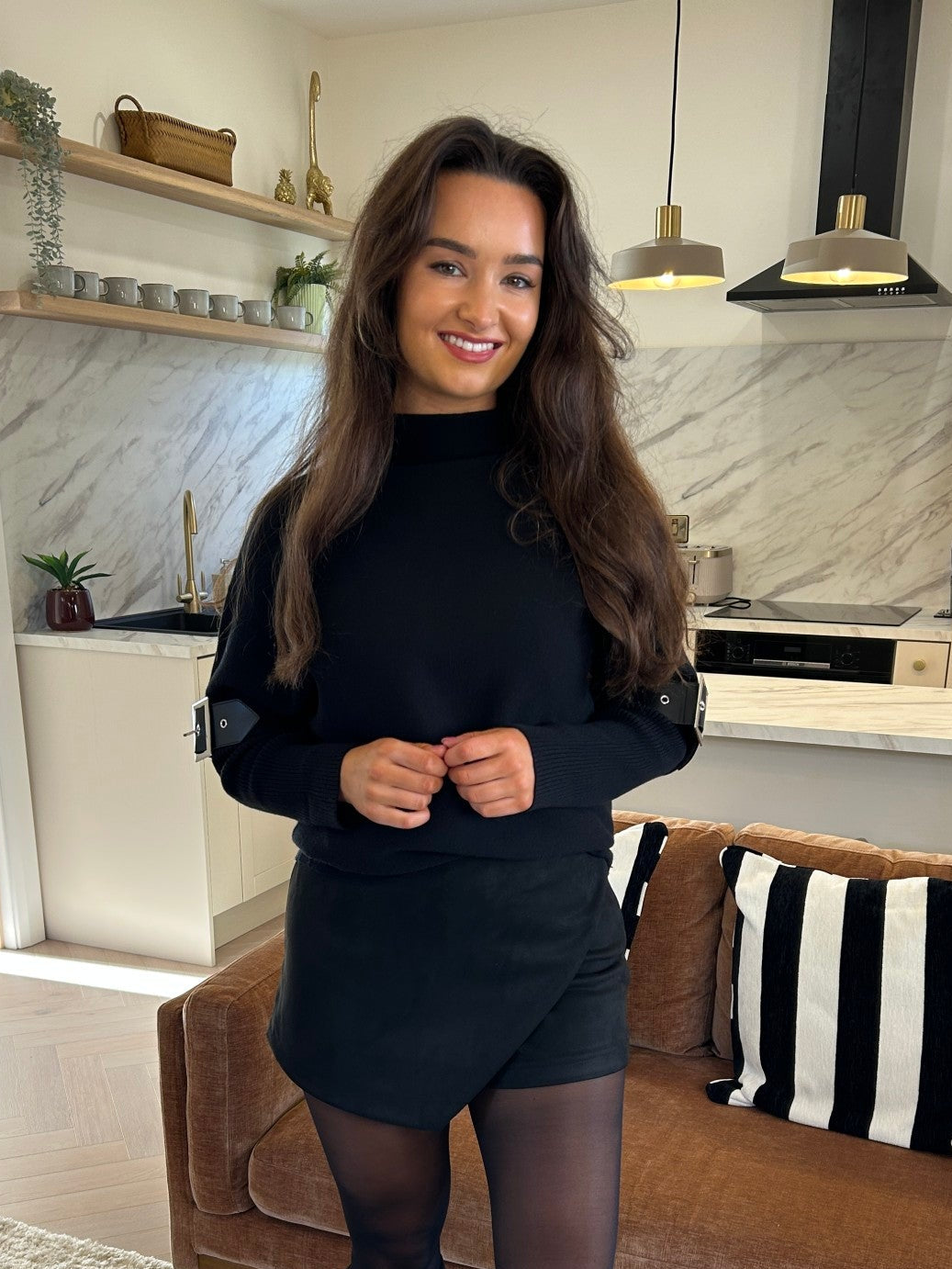 Mabel Turtleneck Black