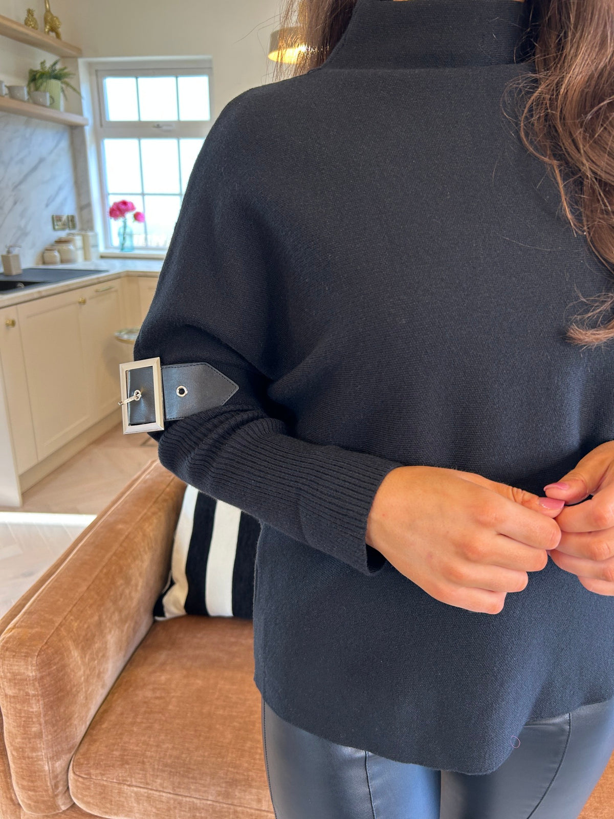 Mabel Turtleneck Black