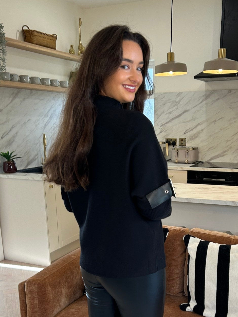 Mabel Turtleneck Black