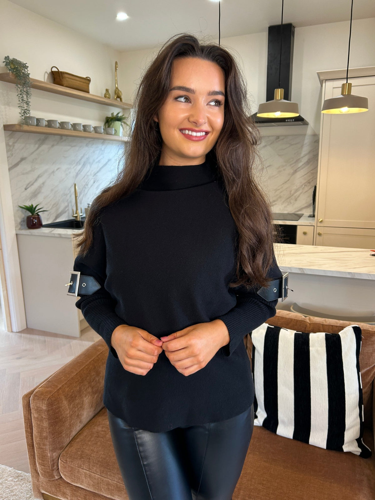 Mabel Turtleneck Black