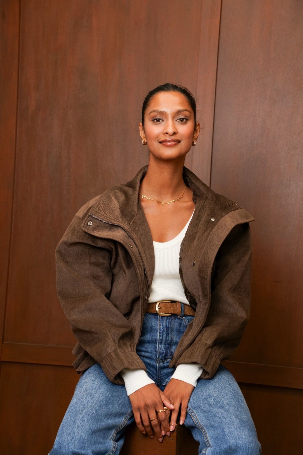 Amy Jacket Brown