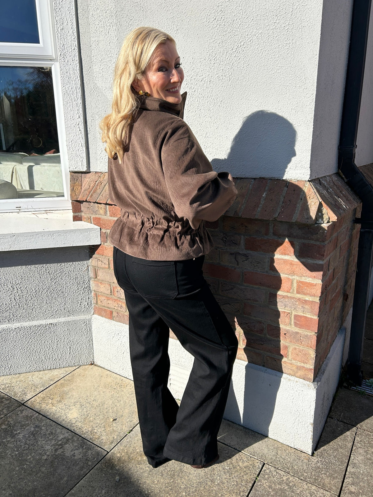 Amy Jacket Brown