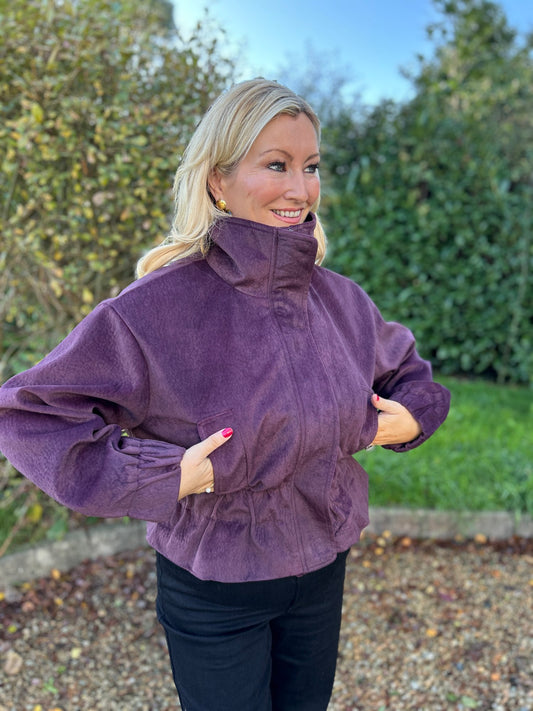  Amy Jacket Plum