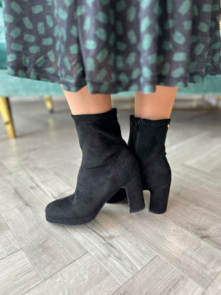 Sofia Sock Boots Black - Image 5