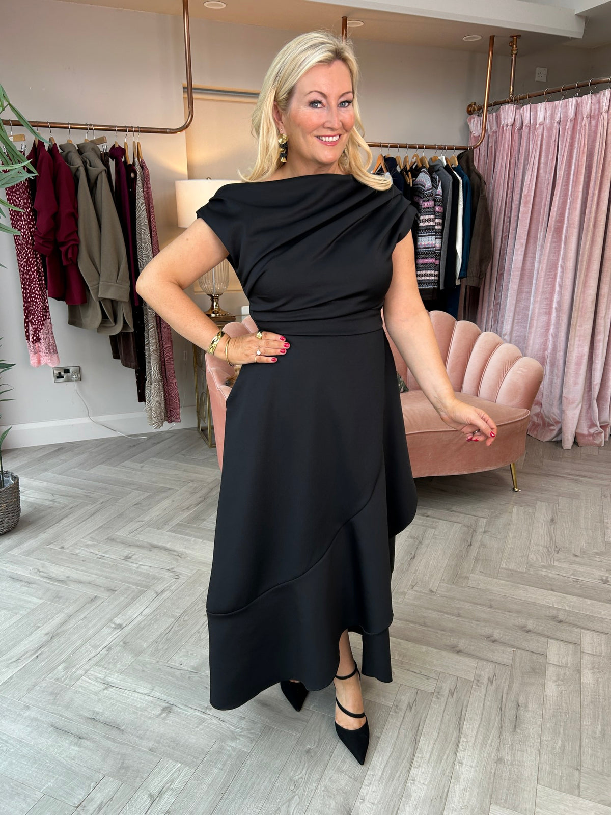 Florrie Maxi Dress Black - Image unknown
