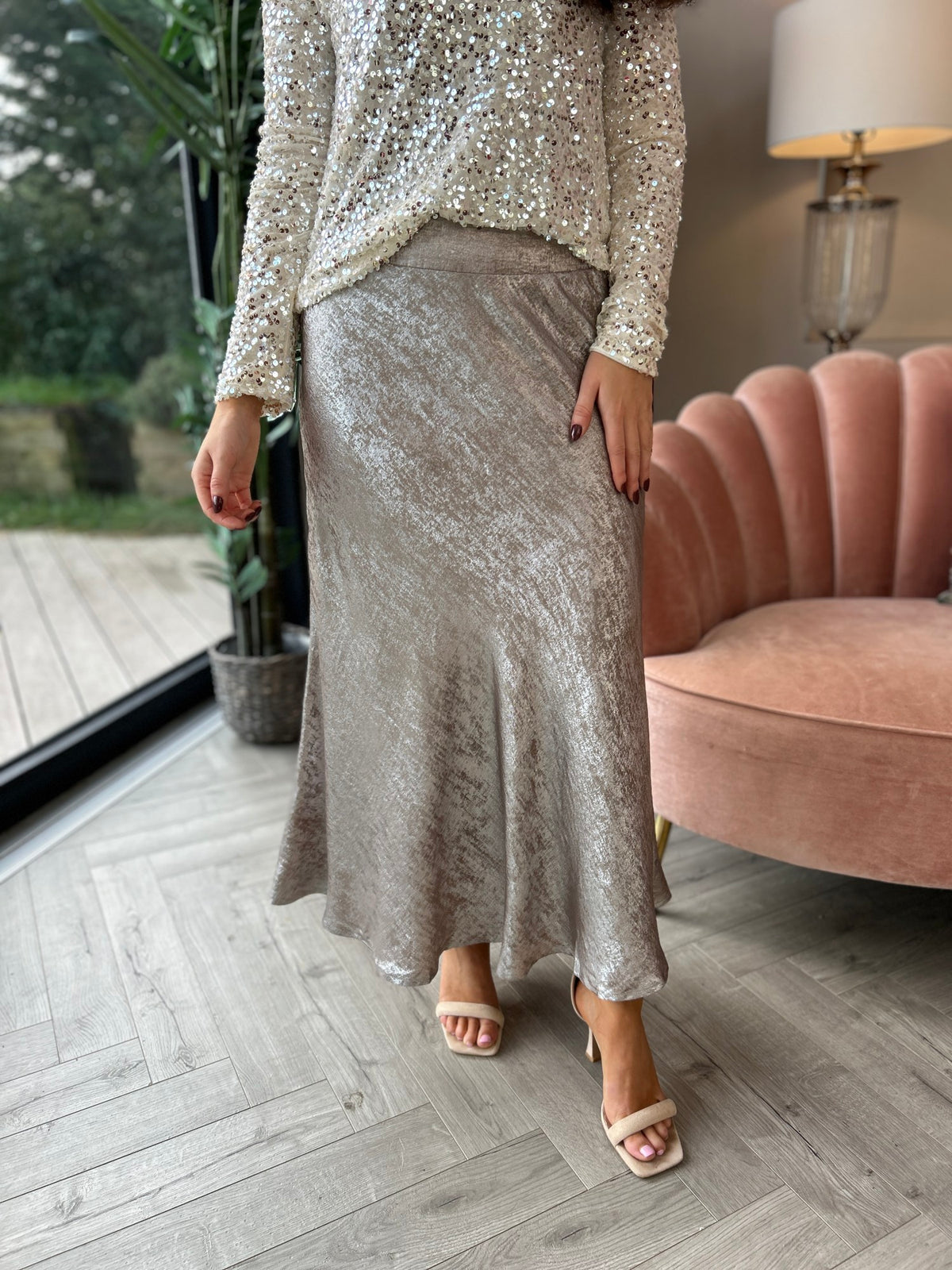 Janey Skirt Pewter - Image unknown