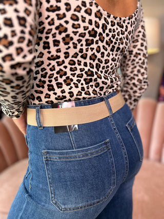 Rhea Gold Buckle Belt Metallic - Image 4