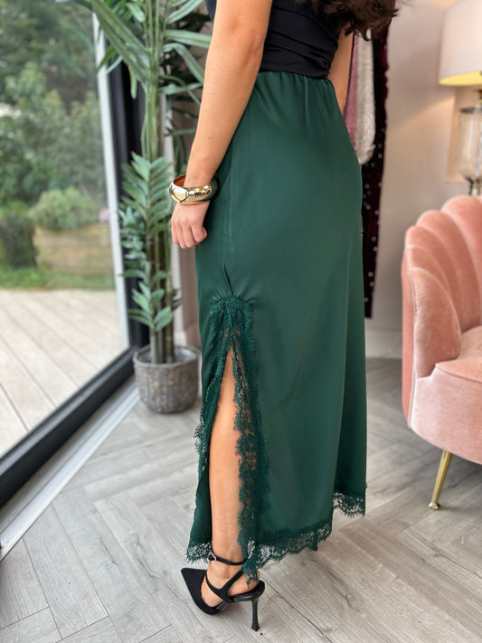 Lola Skirt Emerald - Image 1