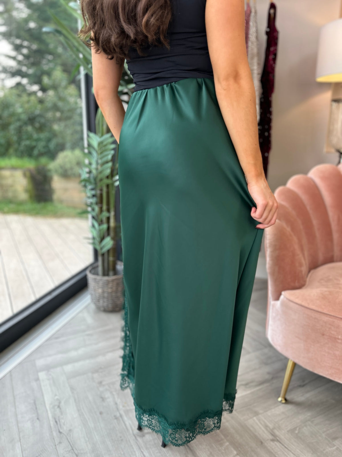 Lola Skirt Emerald - Image 3