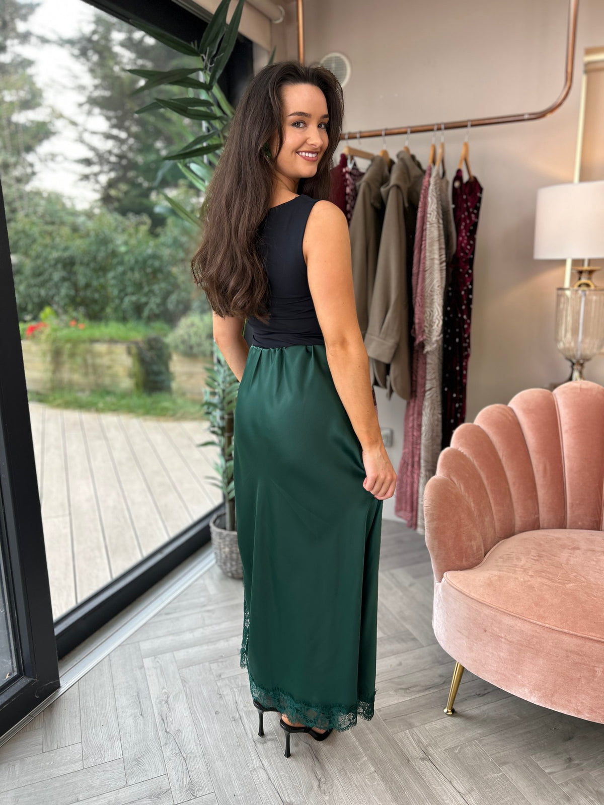 Lola Skirt Emerald - Image 2