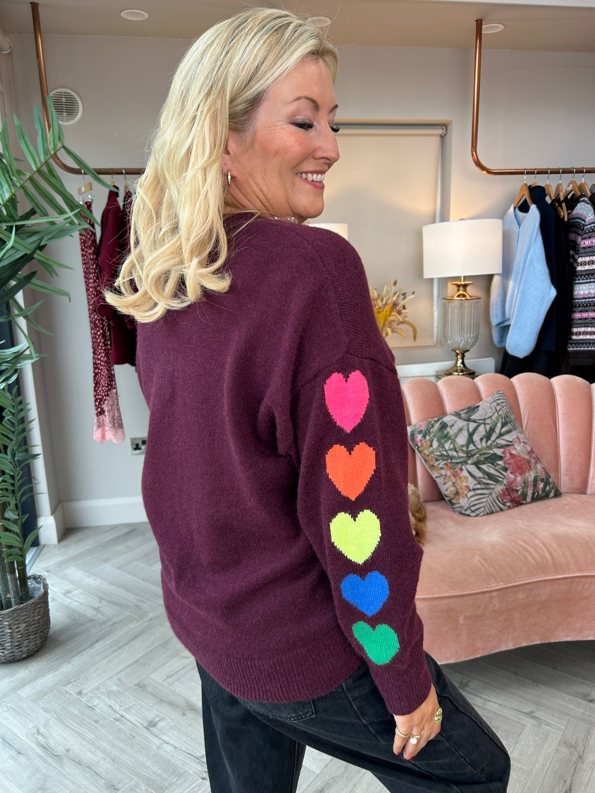 Nadine  Heart Jumper - Image 8