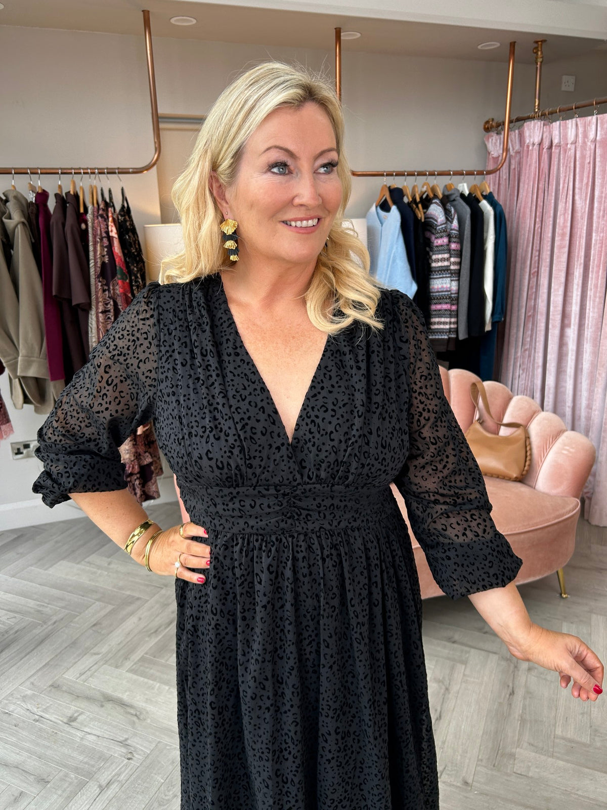 Tammy Black Dress - Image 1