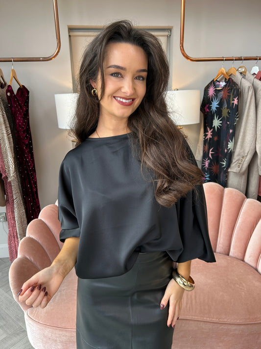 Eliana Top Black