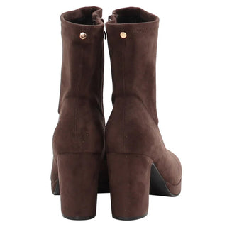 Sofia Sock Boots Brown - Image 2