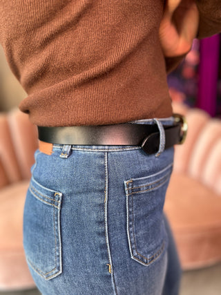 Kai Leather Belt Black - Image 2