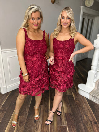 Celeste Floral Mini Dress - Image 17