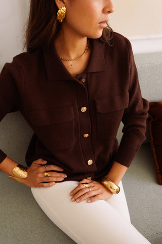 Hanna Choco Knit - Image unknown