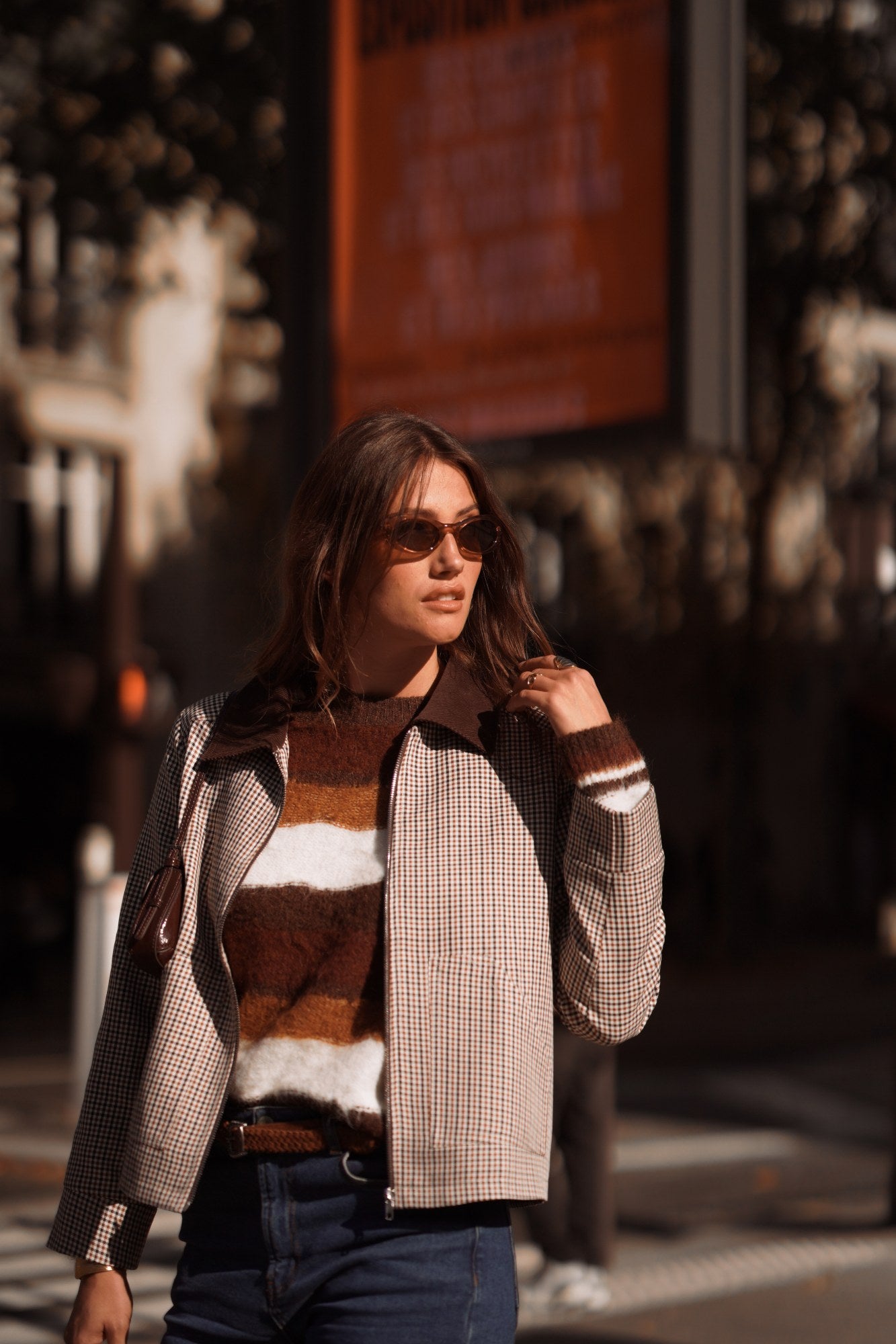 Harri Check Bomber - Image 10