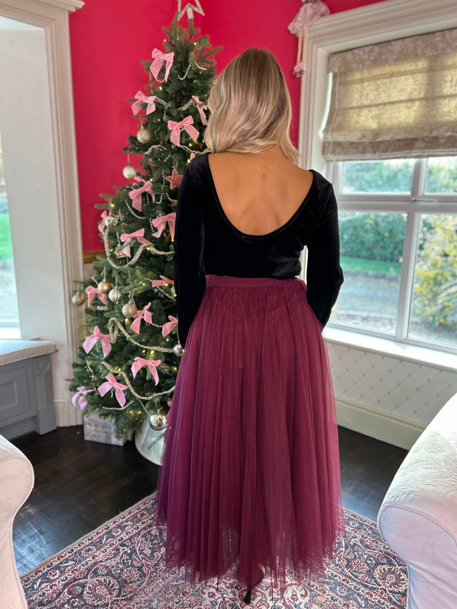 Bri Black Backless Bodysuit - Image unknown