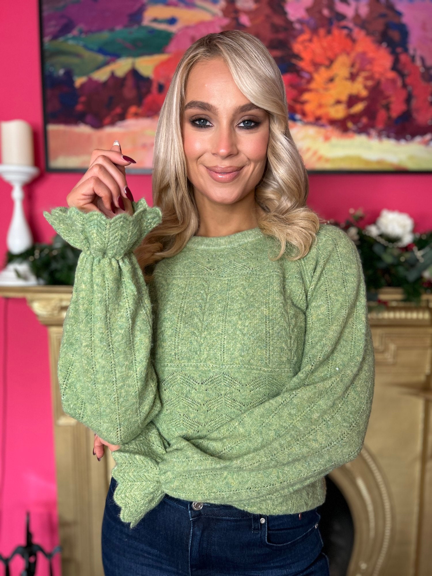 Adalyn Jumper Green - Image unknown