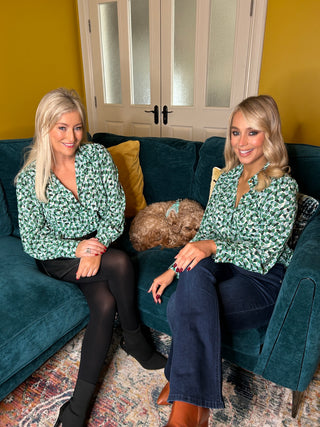 Jasleen Blouse Green