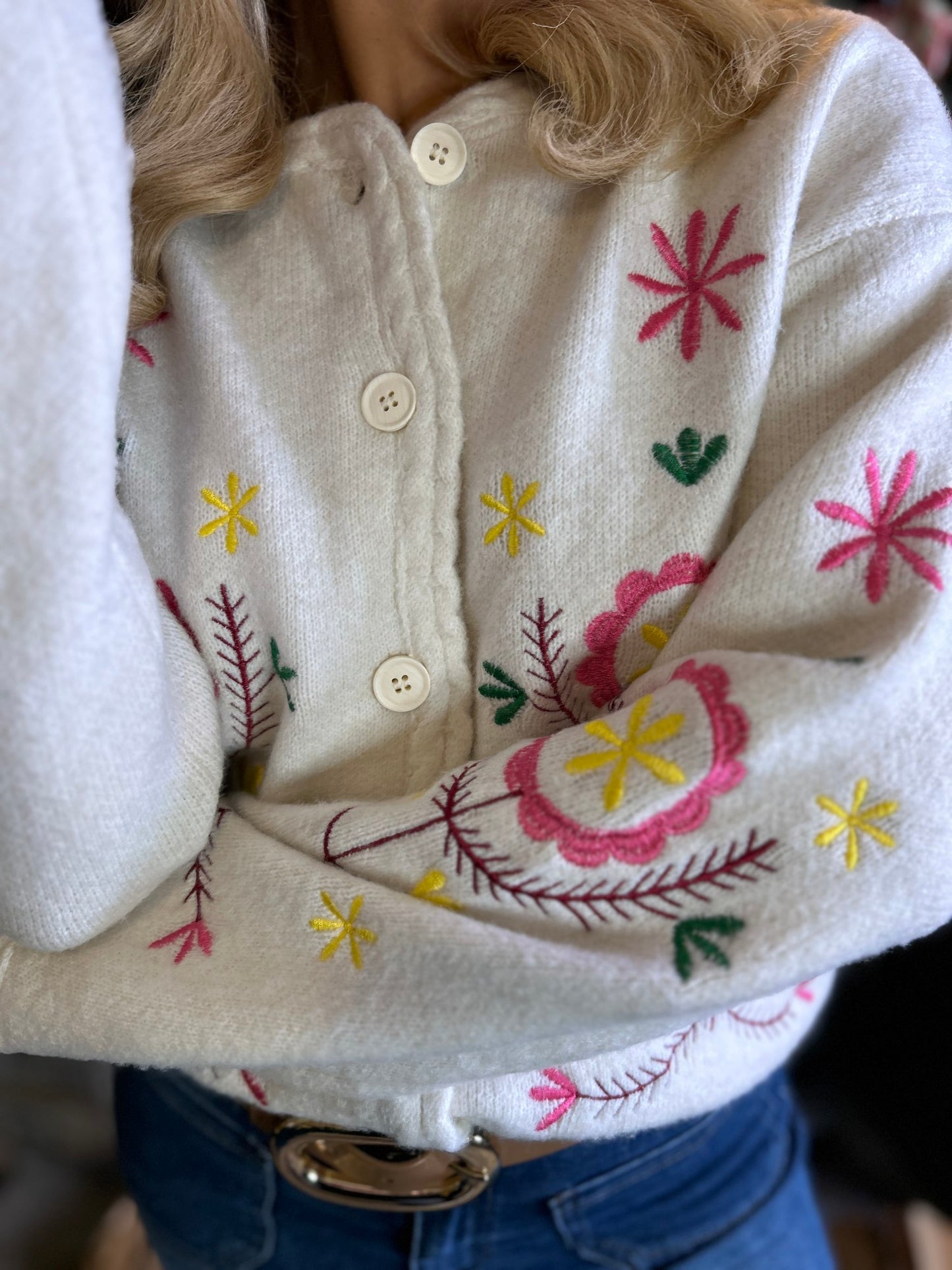 Karri Emboridered Cardi - Image 2