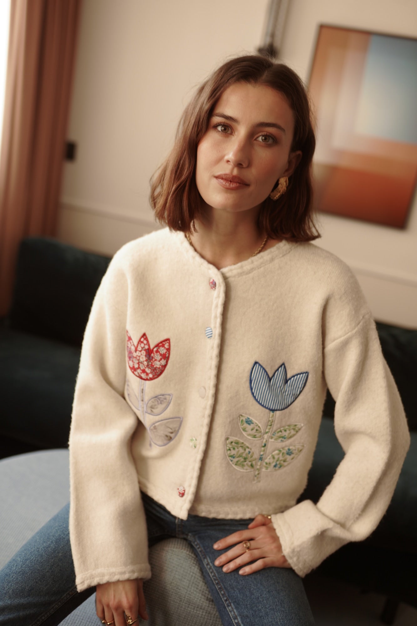 Trudy Embroidered Cardi  - Image 5