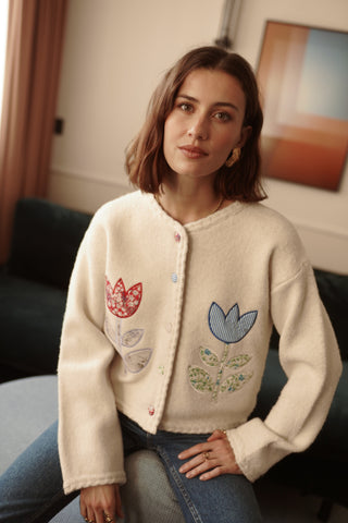 Trudy Embroidered Cardi  - Image 5