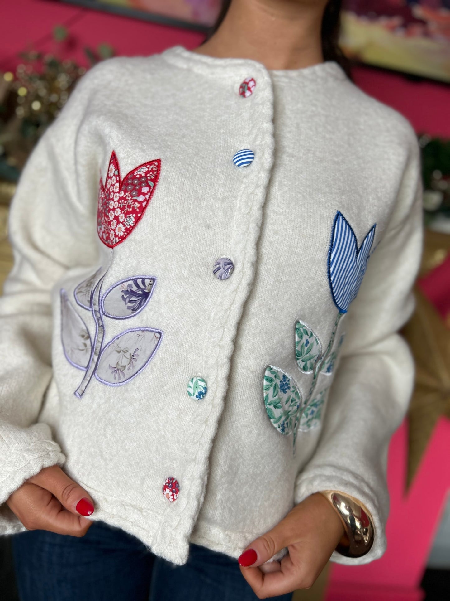 Trudy Embroidered Cardi  - Image 4